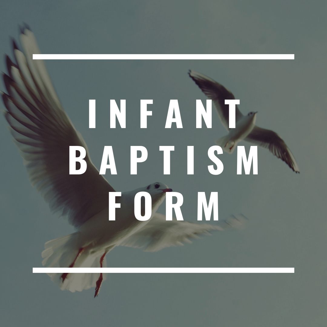 Infant Baptism Form