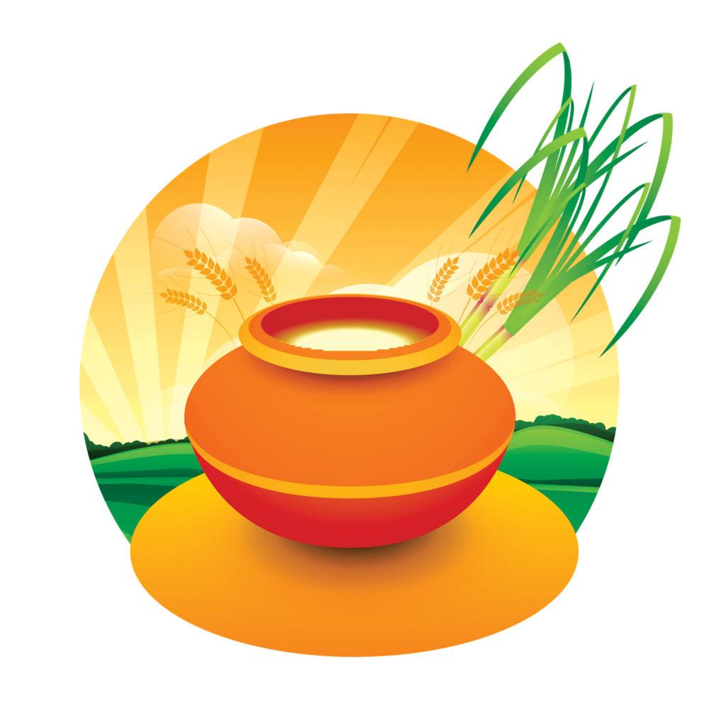Pongal Pot Clipart Transparent Background, Pot With Decorations Happy Pongal,  Decorative, India, Sankranti PNG Image For Free Download