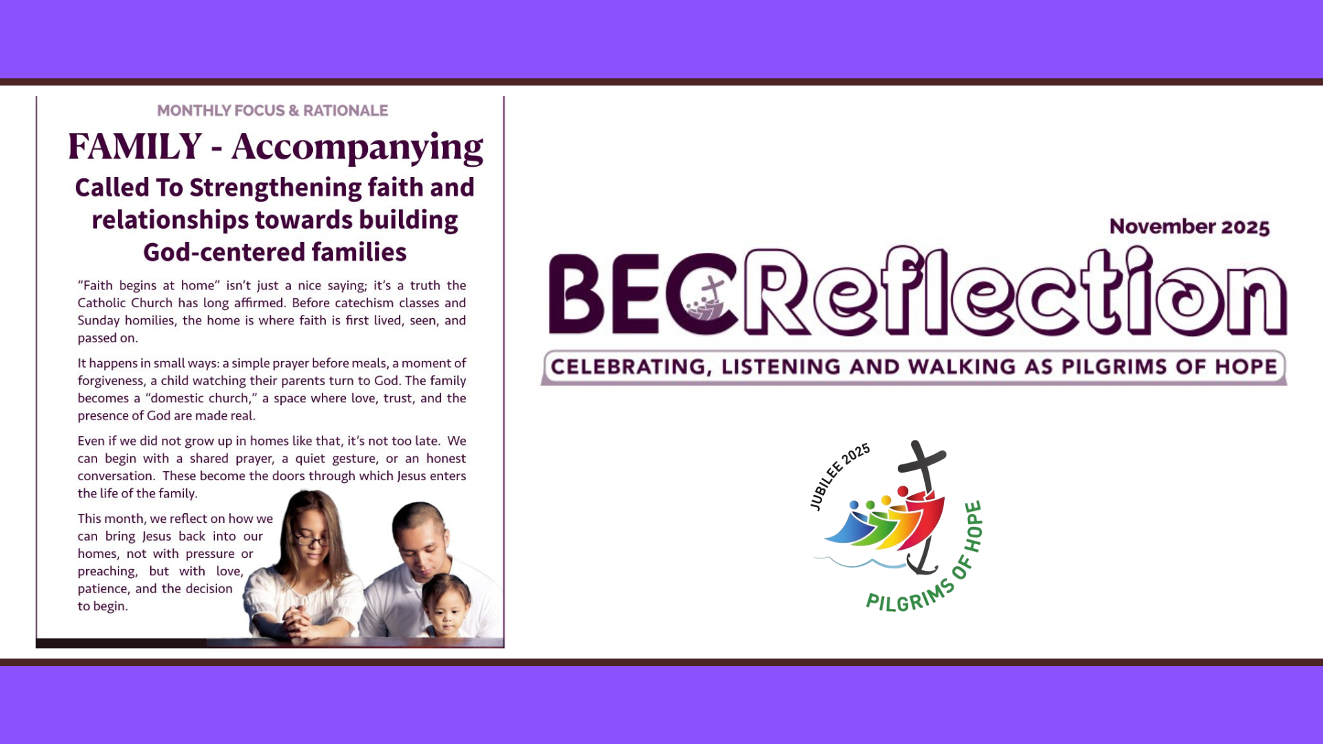 BEC Reflections Poster