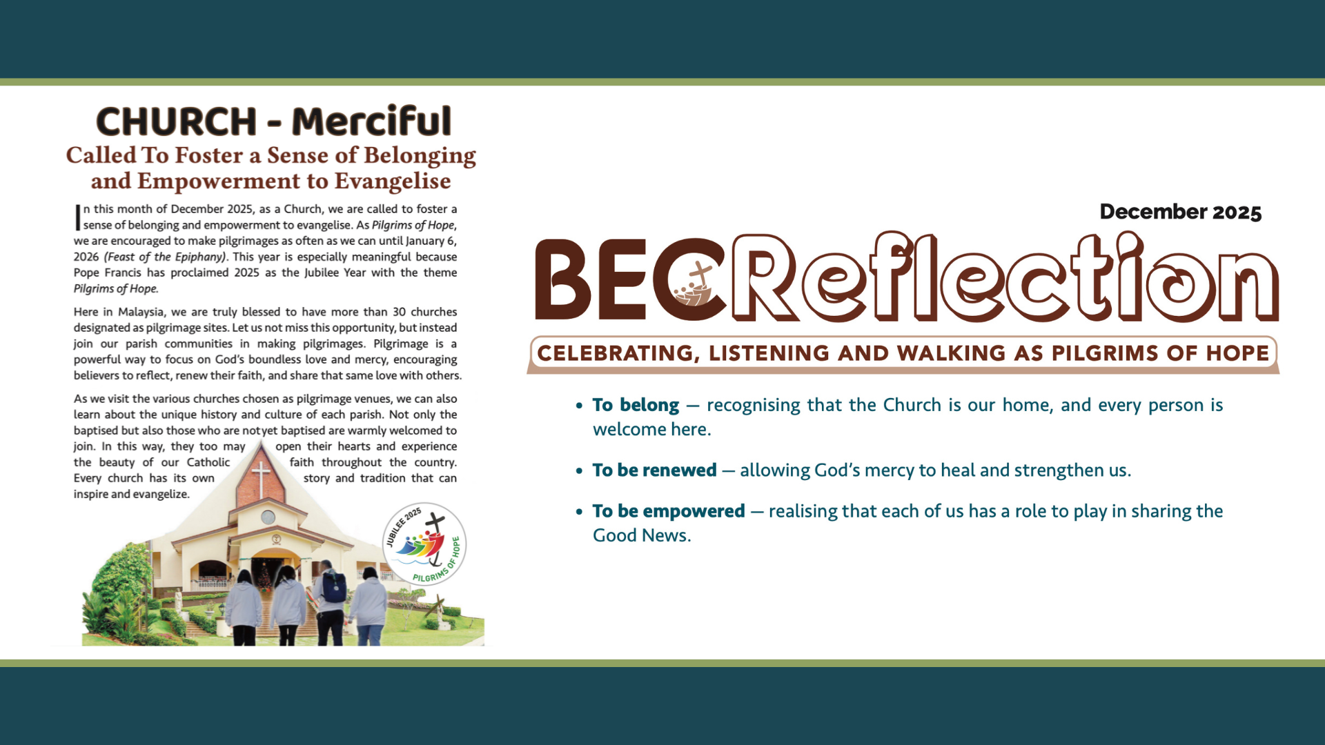 BEC Reflections Poster