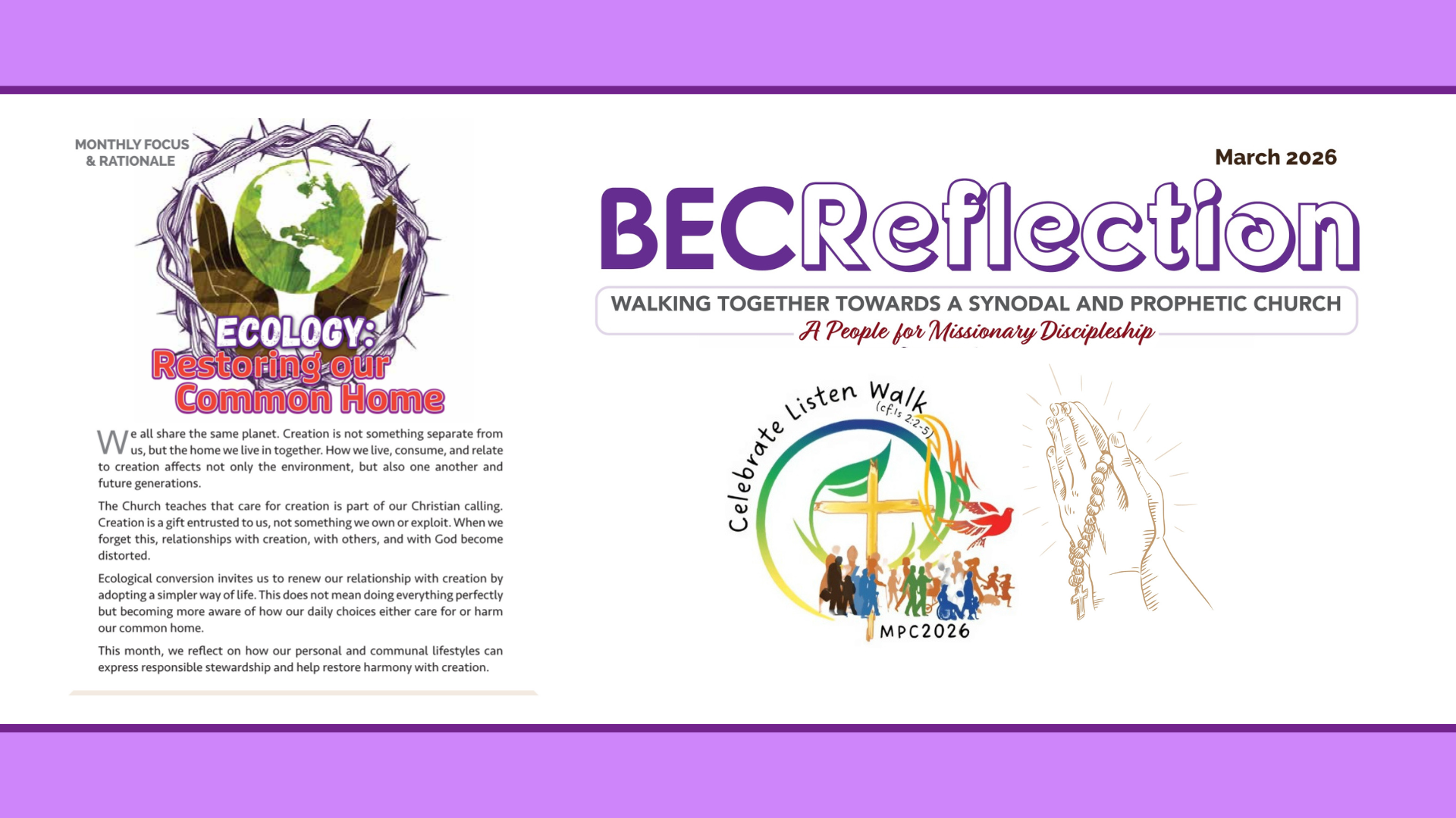 BEC Reflections Poster